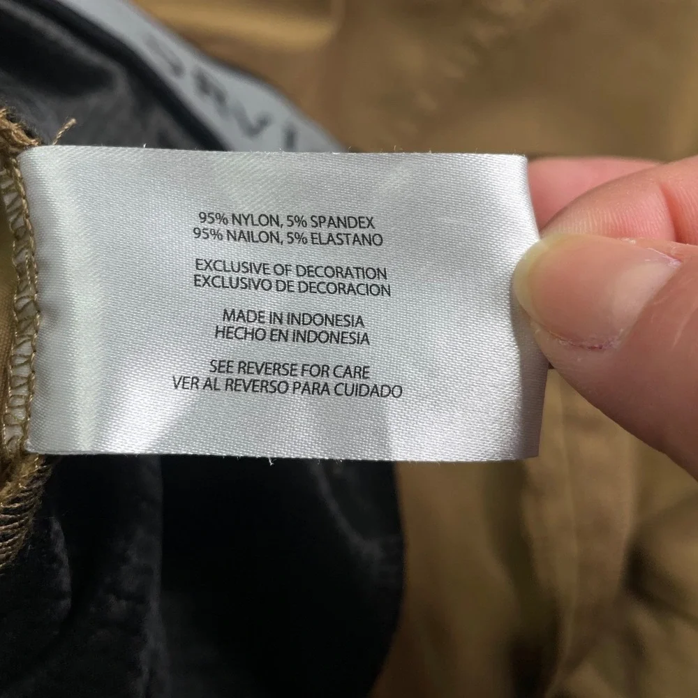 Orvis Cargo Short Mens 36 Tan Stretch Utility Hiking Outdoor Casual